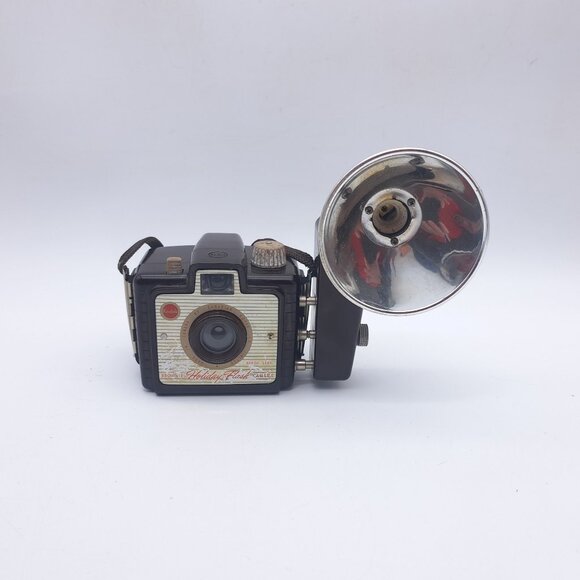 Kodak Holiday Flash Brownie Camera - Picture 1 of 11